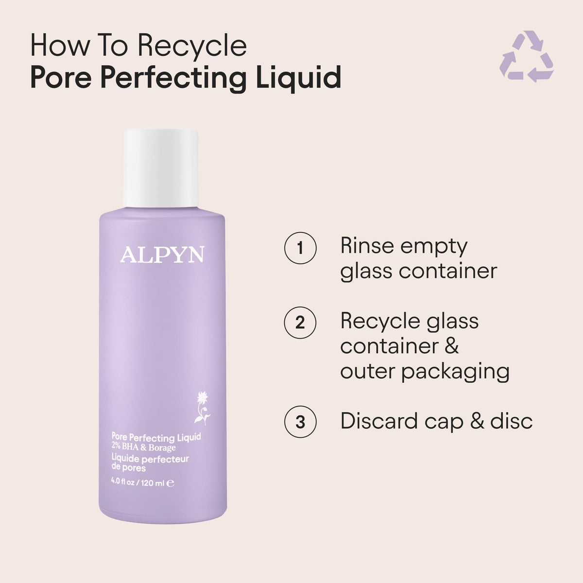 Vanity setup with Alpyn Beauty bottle for daily toning routine