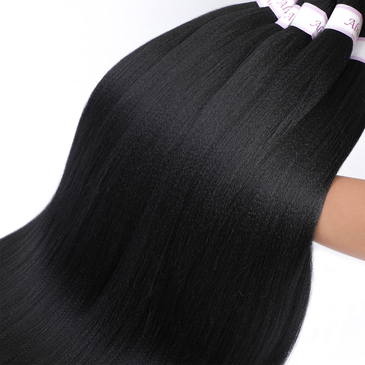 Alrence 18-inch crochet twist look for fuller protective styles.