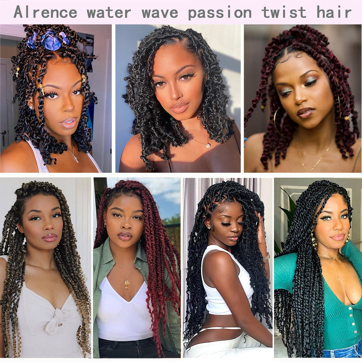 Alrance Passion Twist 8-pack kit with 18 inch length
