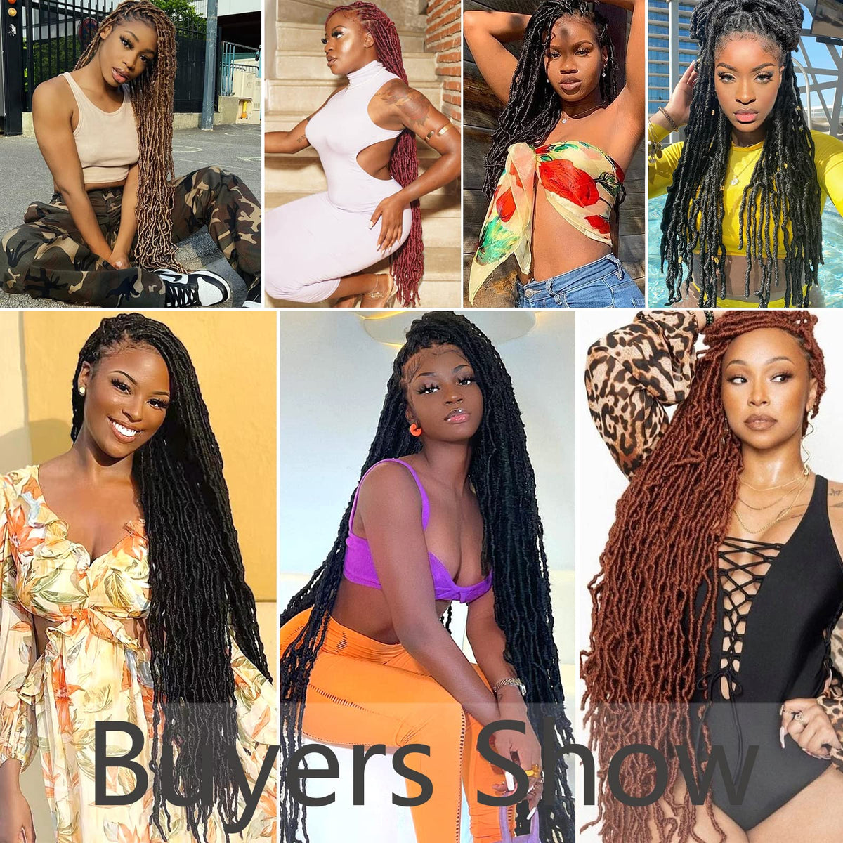 Alrence soft locs 30-inch texture, lightweight and breathable for all-day wear.