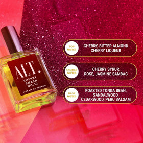 Cherry Smash No. 12 bottle on display, suitable for everyday and evening wear.