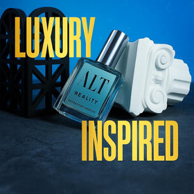 ALT. FRAGRANCES Reality travel-size-bottle enables easy on-the-go touch-ups.