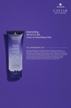 Alterna Caviar Anti-Aging Gelee used on dry hair for quick touch-ups and frizz control
