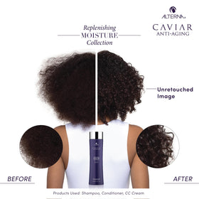 Hydration boost visual for Alterna Replenishing Moisture