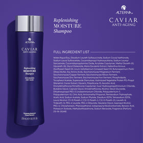 Seasilk ingredient visual from Alterna demonstrating smoother, shinier hair