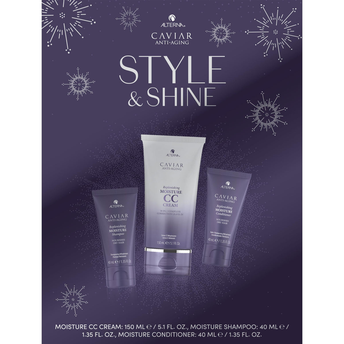 Alterna Caviar CC Cream 5.1oz bottle for smoothness and shine in one step.