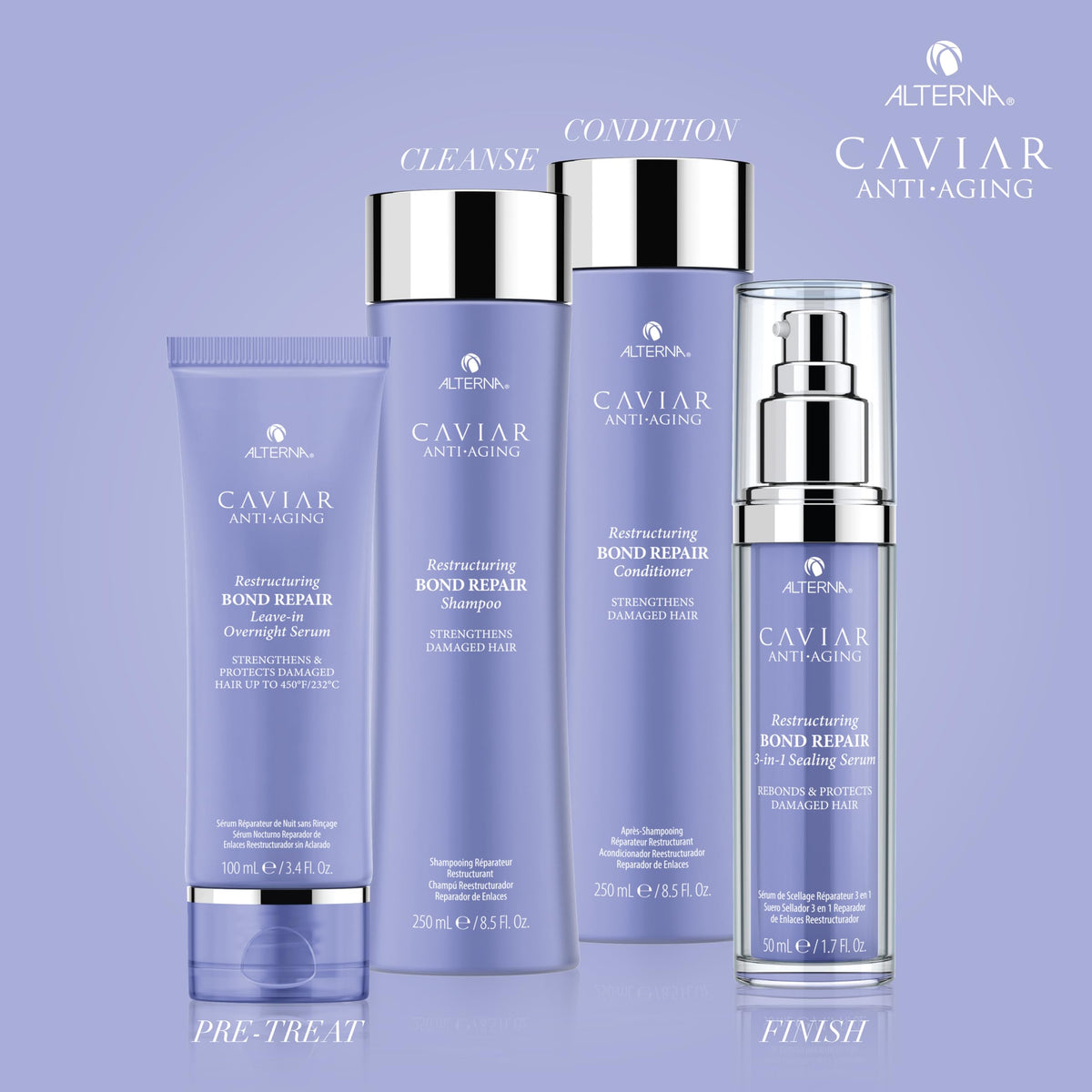 Sustainably farmed French caviar in the Alterna serum