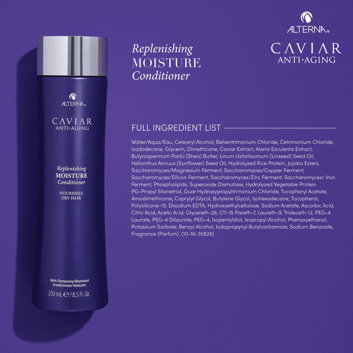 Alterna conditioner on bathroom shelf suggesting daily moisture routine.