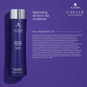 Close-up of Alterna Luxury Haircare bottle signaling premium formulation