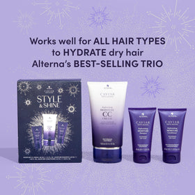 Alterna Replenishing Moisture Conditioner travel size bottle nourishes and seals moisture.