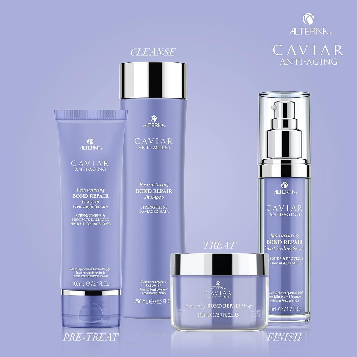 Alterna masque label detail emphasizes clean, paraben- and sulfate-free composition