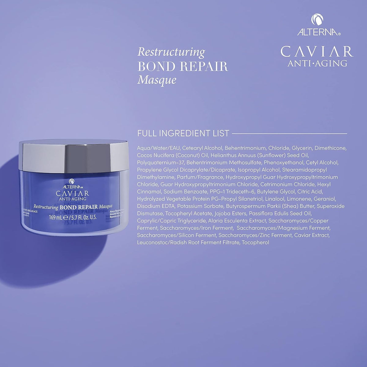 Alterna masque texture swirl demonstrates creamy consistency for quick application