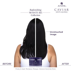 Alterna Color Hold UV shields graphic suggests color protection.