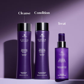 Alterna pillow-safe serum used in night routine, pillow-safe formula