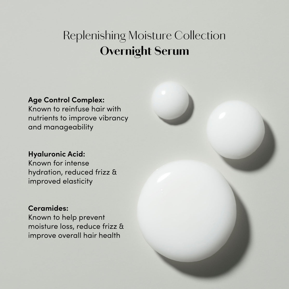 Alterna Caviar Overnight Serum texture close-up for mid-lengths application