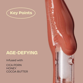Alternativestereo Lip Potion Caramel Glaze long-lasting moisture on lips throughout day.
