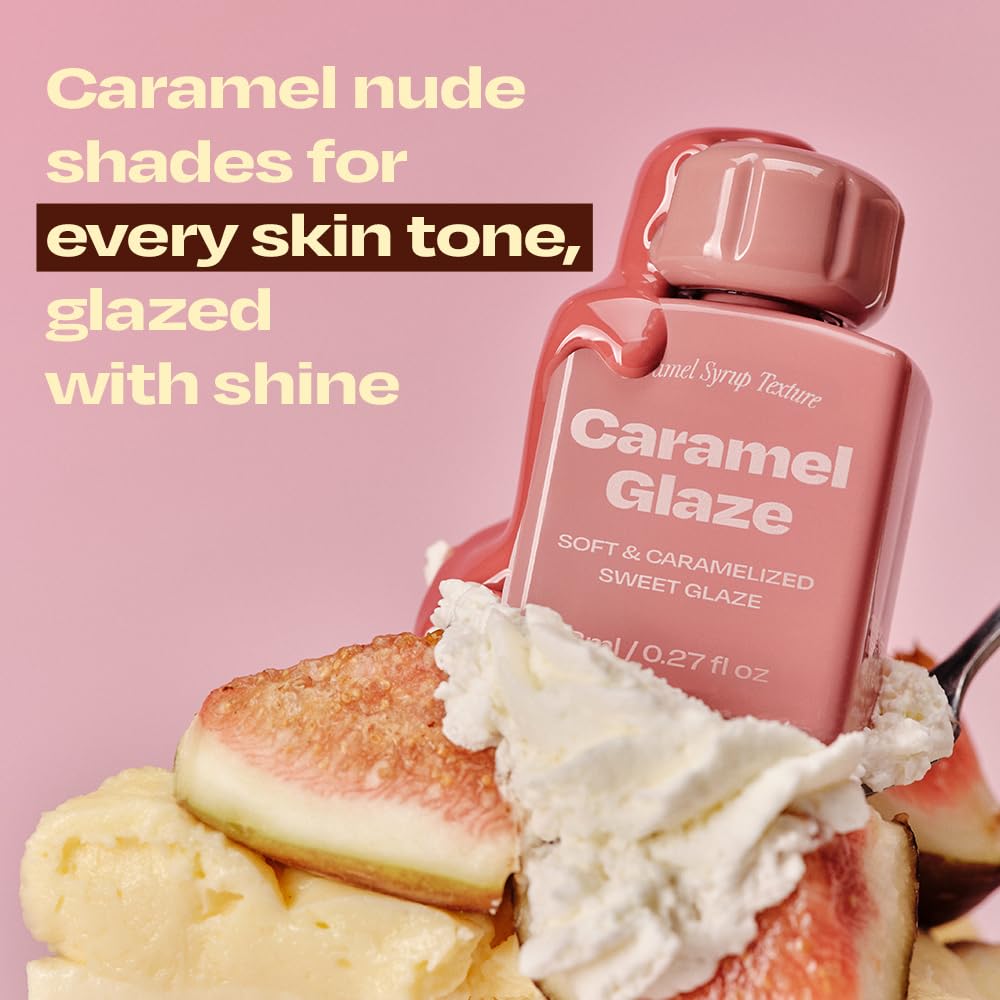 Alternativestereo Lip Potion Caramel Glaze Milk Caramel swatch showcases shade payoff.