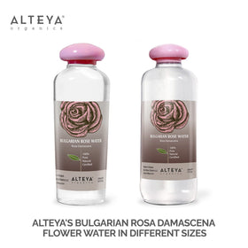 Alteya Organics Rose Water mist offers a refreshing skin boost.
