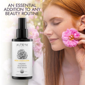 Alteya Rose Water distillery exterior showcasing production origin and purity