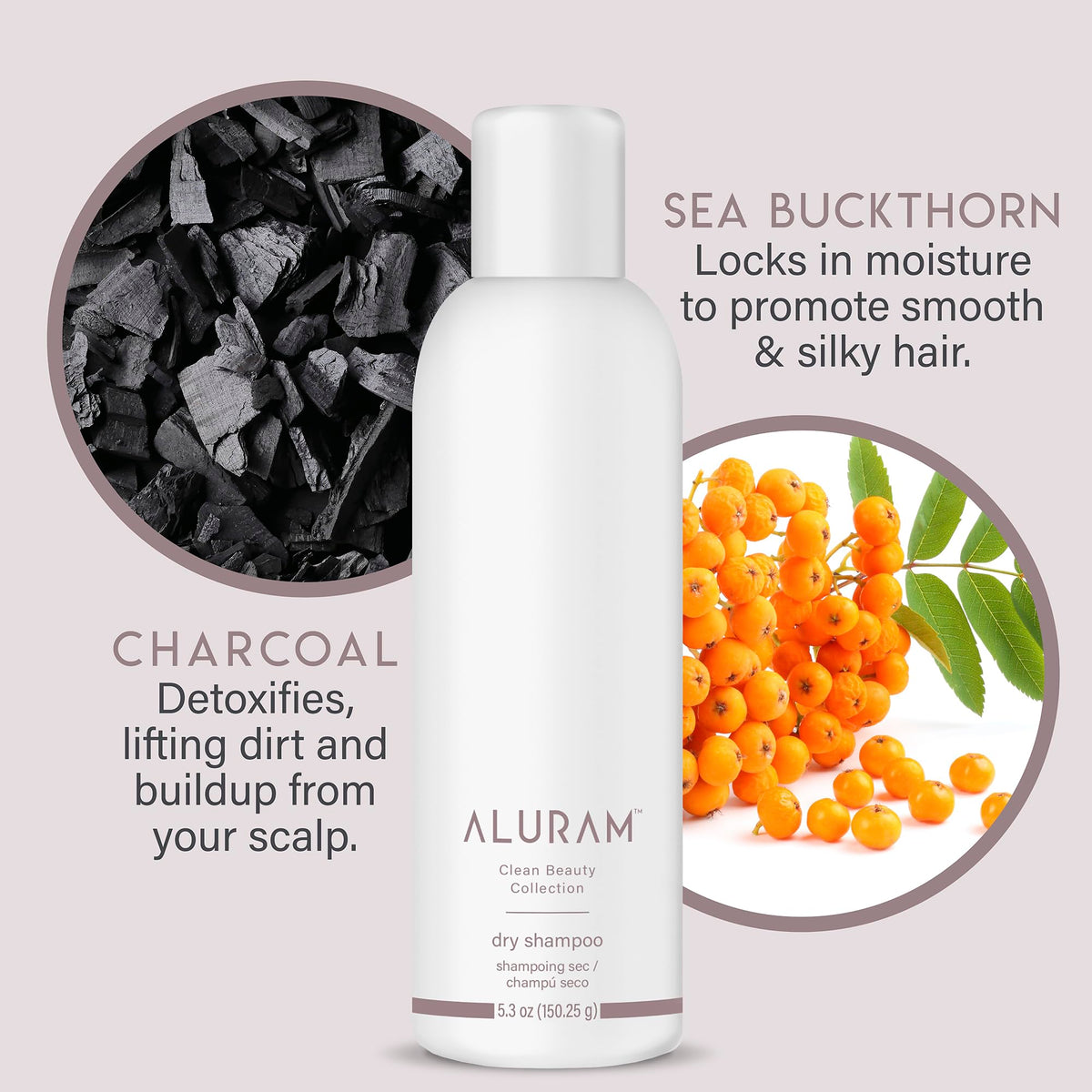 On-the-go use with ALURAM Dry Shampoo for a fresh look.