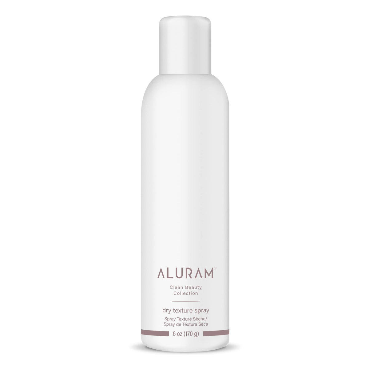 ALURAM Dry Texture Spray bottle shows lightweight beachy texture.