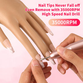 Flexible ALUROICE fingers ideal for multiple nail art techniques and angles.