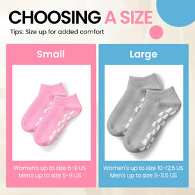 ALUROICE overnight wear for foot care on a resting foot