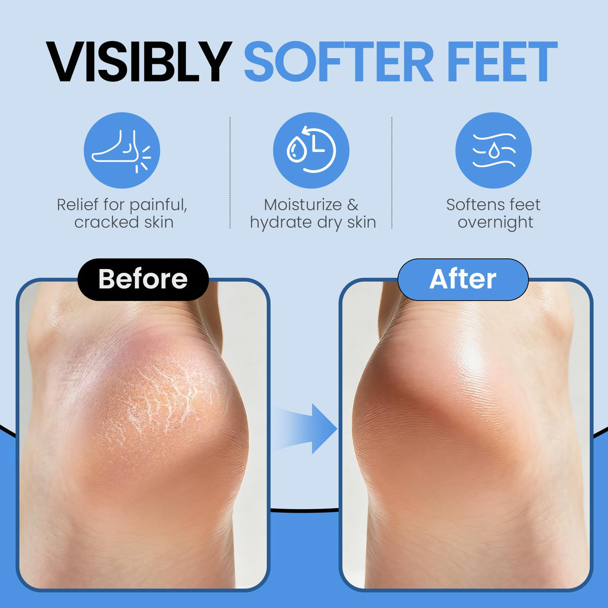 Extended-size fit demonstration for ALUROICE socks covering up to US 12