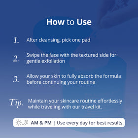 AlwayNu Re.SPN toner pad soft-finish for gentle, refreshing touch.