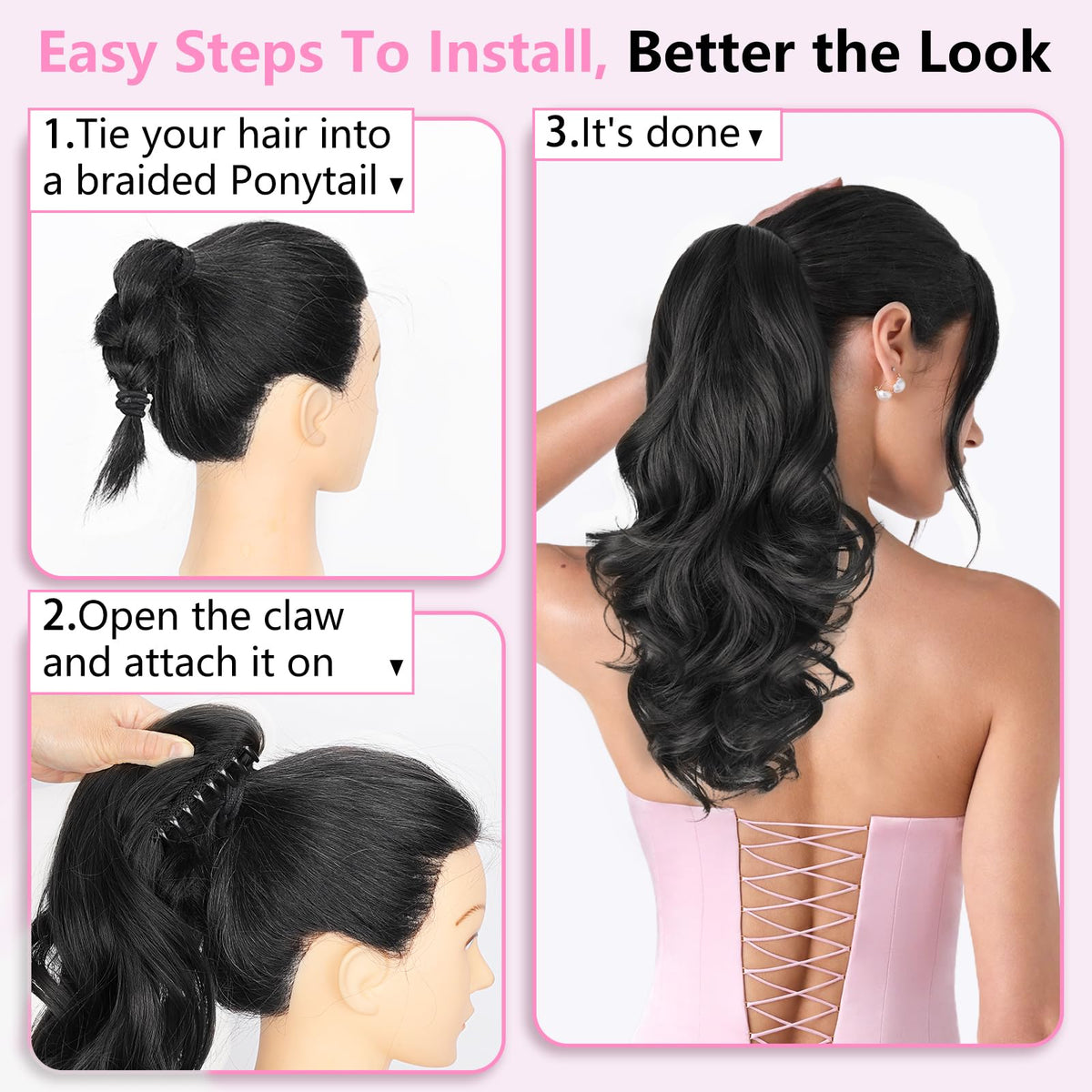 ALXNAN care routine image with brushing and spray.