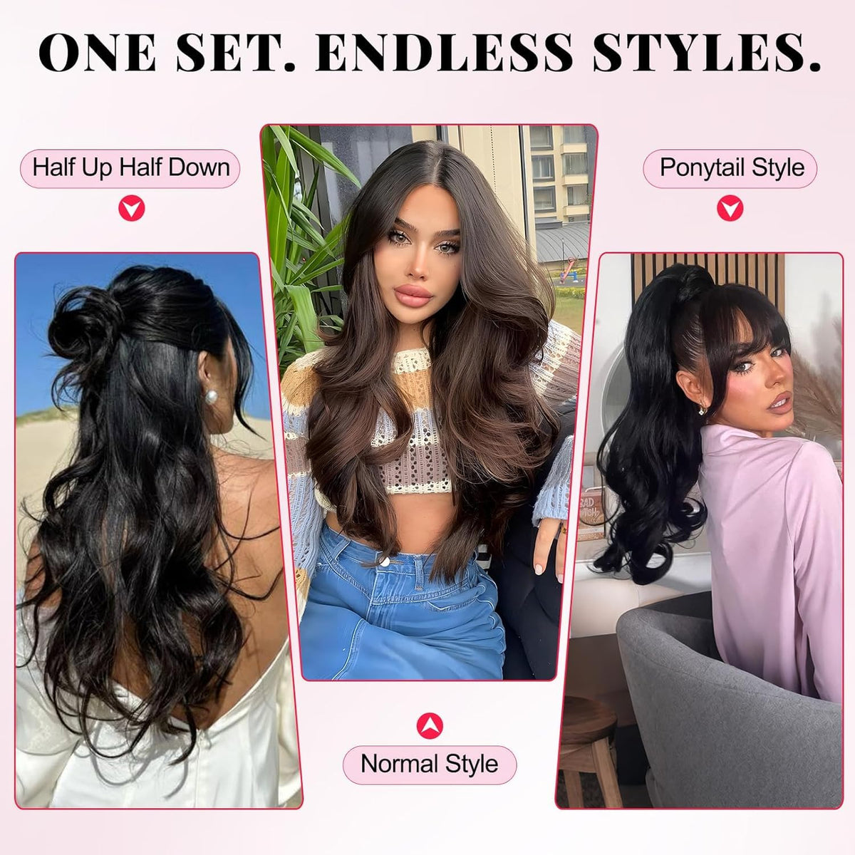 ALXNAN daily-occasion extensions ideal for parties and weddings