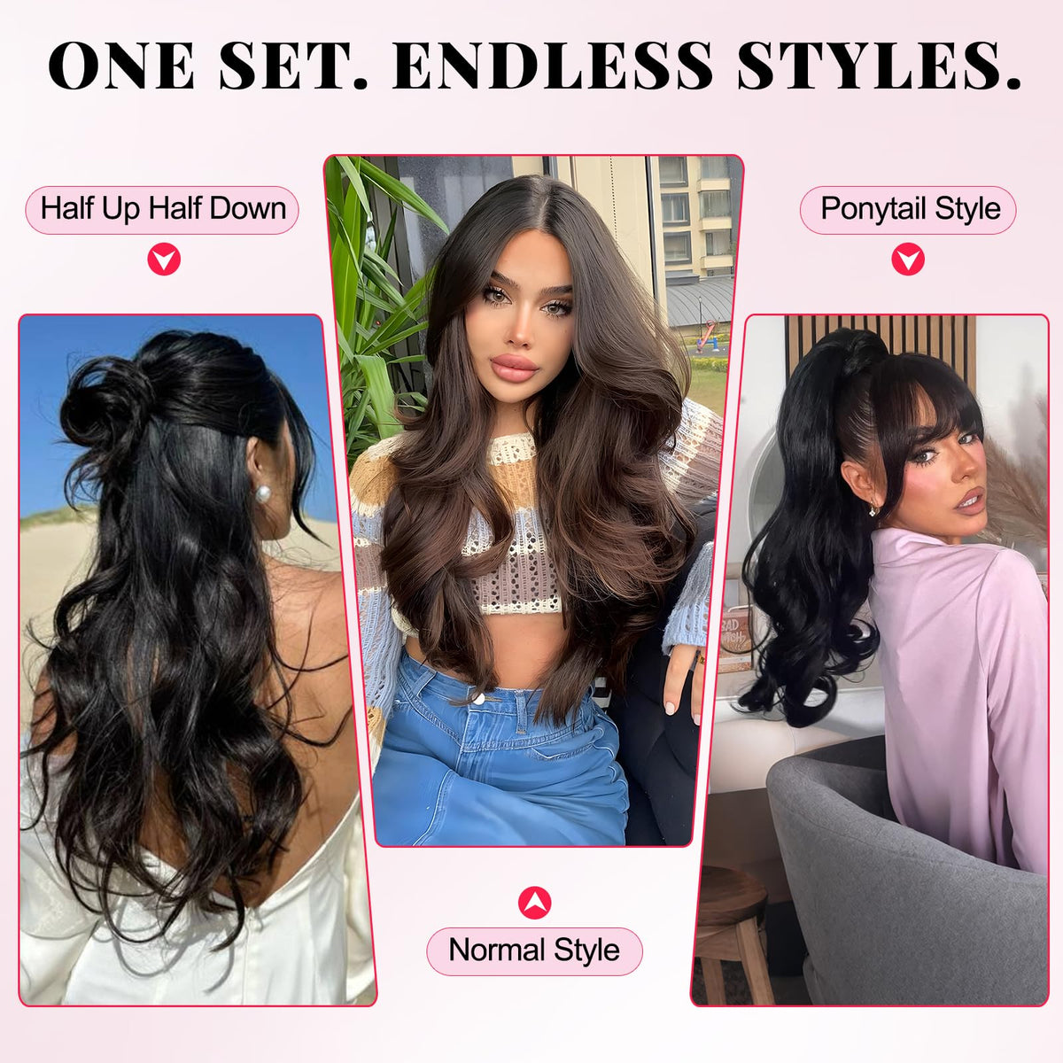 ALXNAN extensions suited for wedding and party looks with versatile styling.