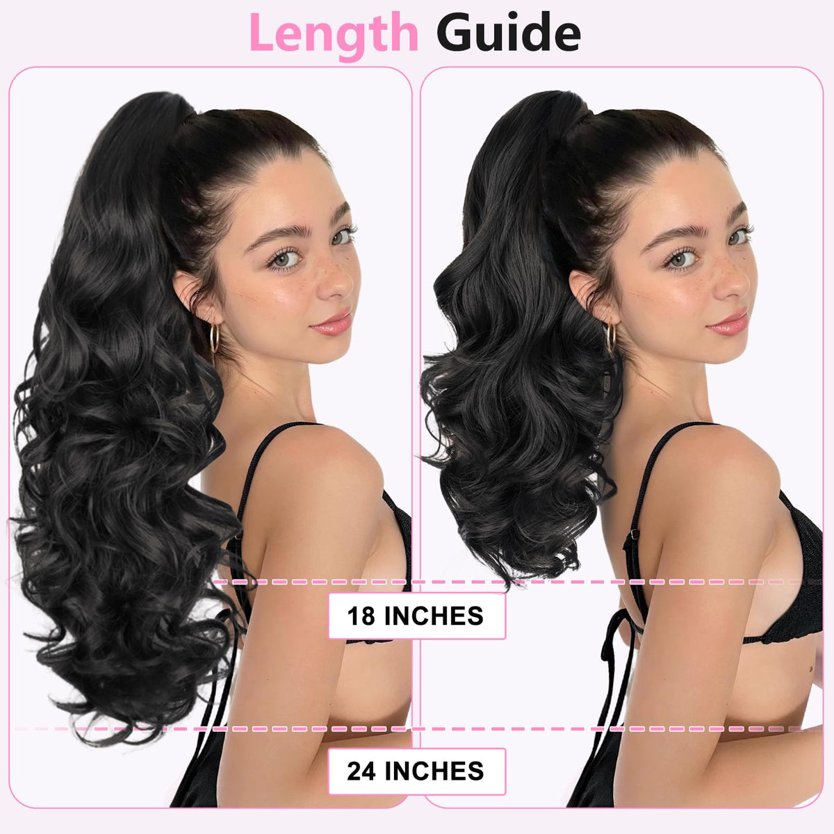 ALXNAN pony-tail worn at events shows versatile styling.