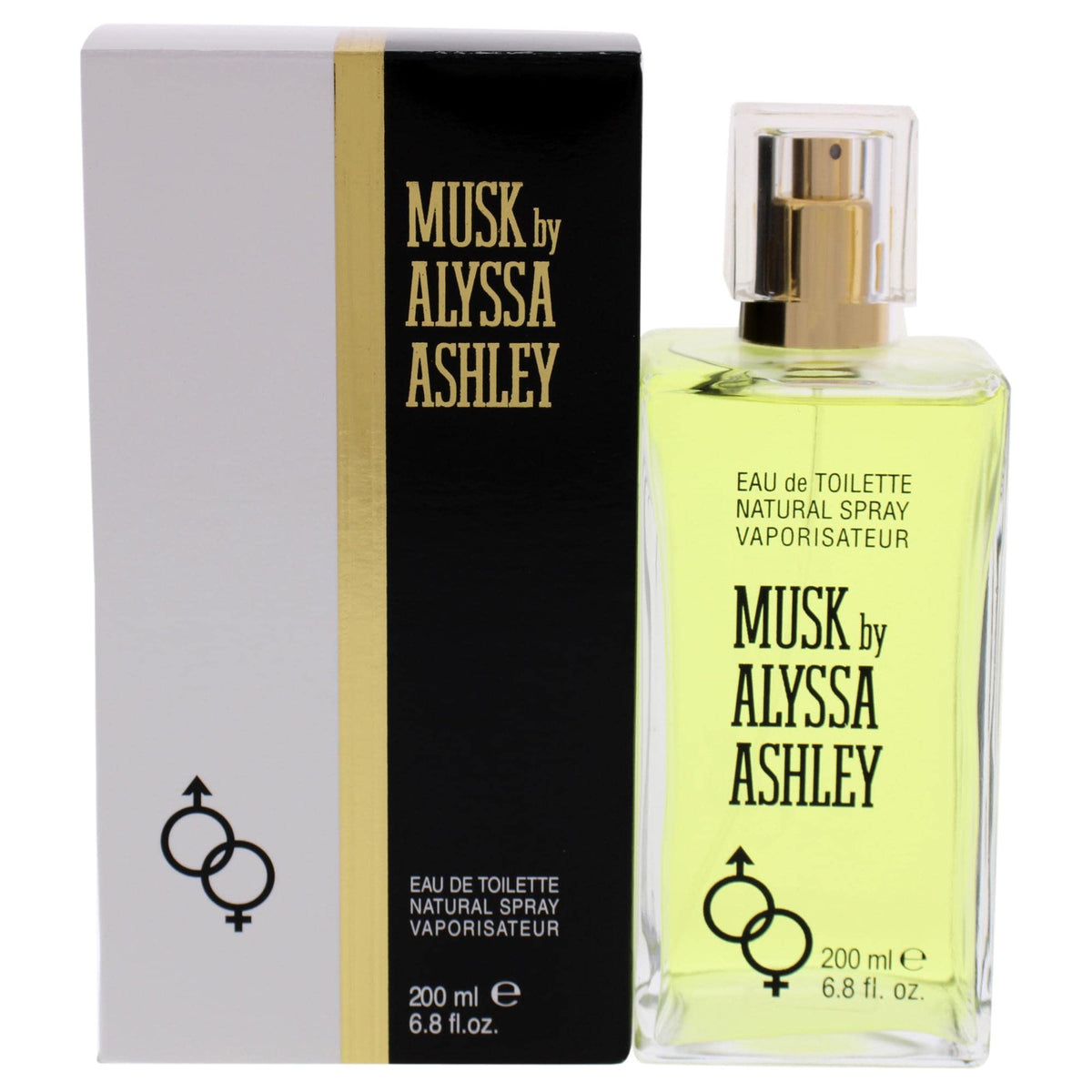 Alyssa Ashley Musk bottle front view for everyday wear and lasting fragrance.