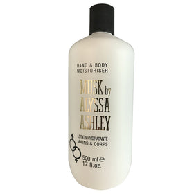 Alyssa Ashley Musk fragrance notes hinted by packaging and aroma.