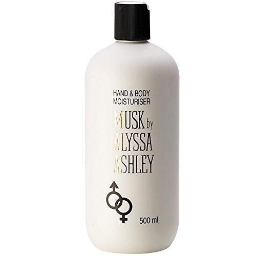 Alyssa Ashley Musk final image shows hands and body care ritual.