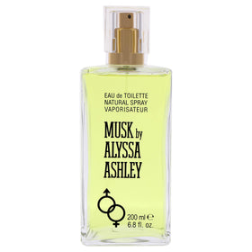 Alyssa Ashley Musk top notes close-up with citrus opening for energizing mornings.