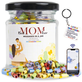 AMAQUANG 90 Love Notes Jar with heartfelt messages for Mom’s everyday inspiration.