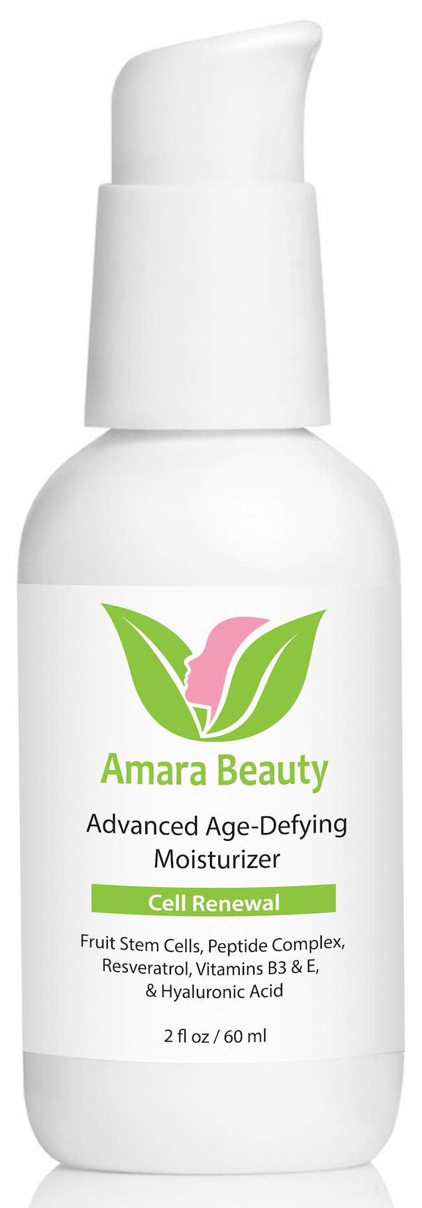 Amara Beauty cream texture close-up reveals lightweight, non-greasy feel for morning skincare.