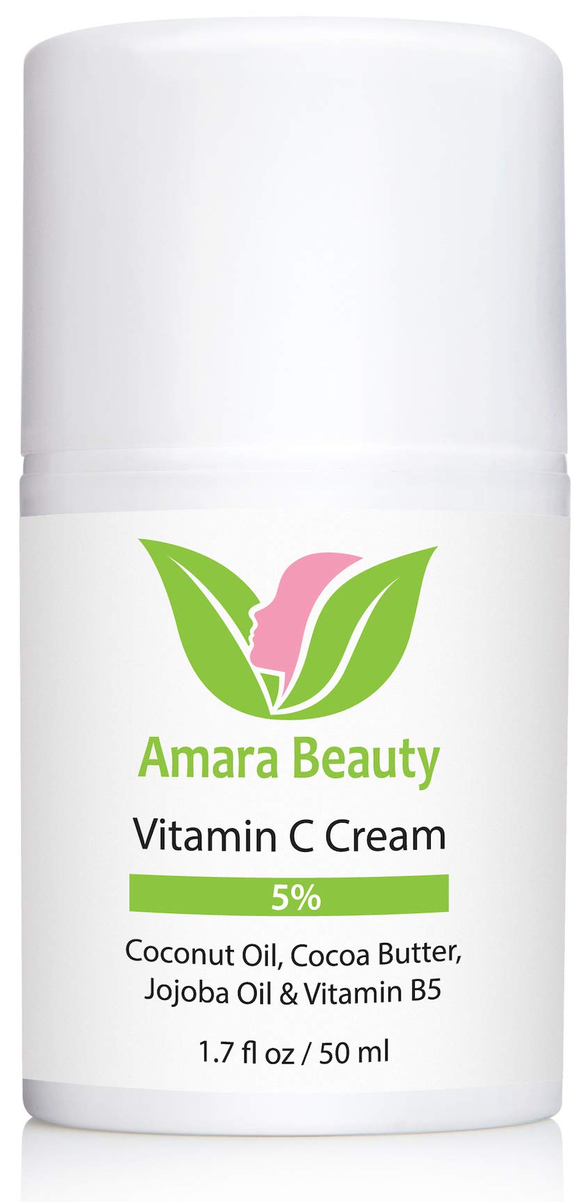 Amara Beauty Vitamin C Cream texture close-up showing a smooth, non-irritating formula.