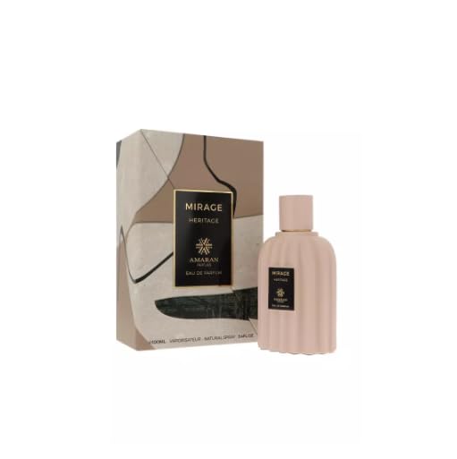 AMARAN PARFUMS Mirage heritage eau de parfum bottle for daily elegance and distinctive sillage