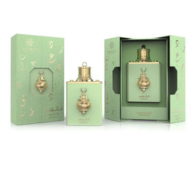 Amaran Fanoos packaging and bottle setup suggests a refined gift option.