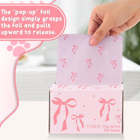 AmazingSpark durable, quiet foil resists tearing and sticking during use.
