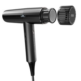 JRL Forte Pro Dryer with diffuser attached for smoother styling.