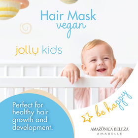 AMAZÓNICA BELEZA AMABELLE Jolly Kids after-wash shine on smooth hair