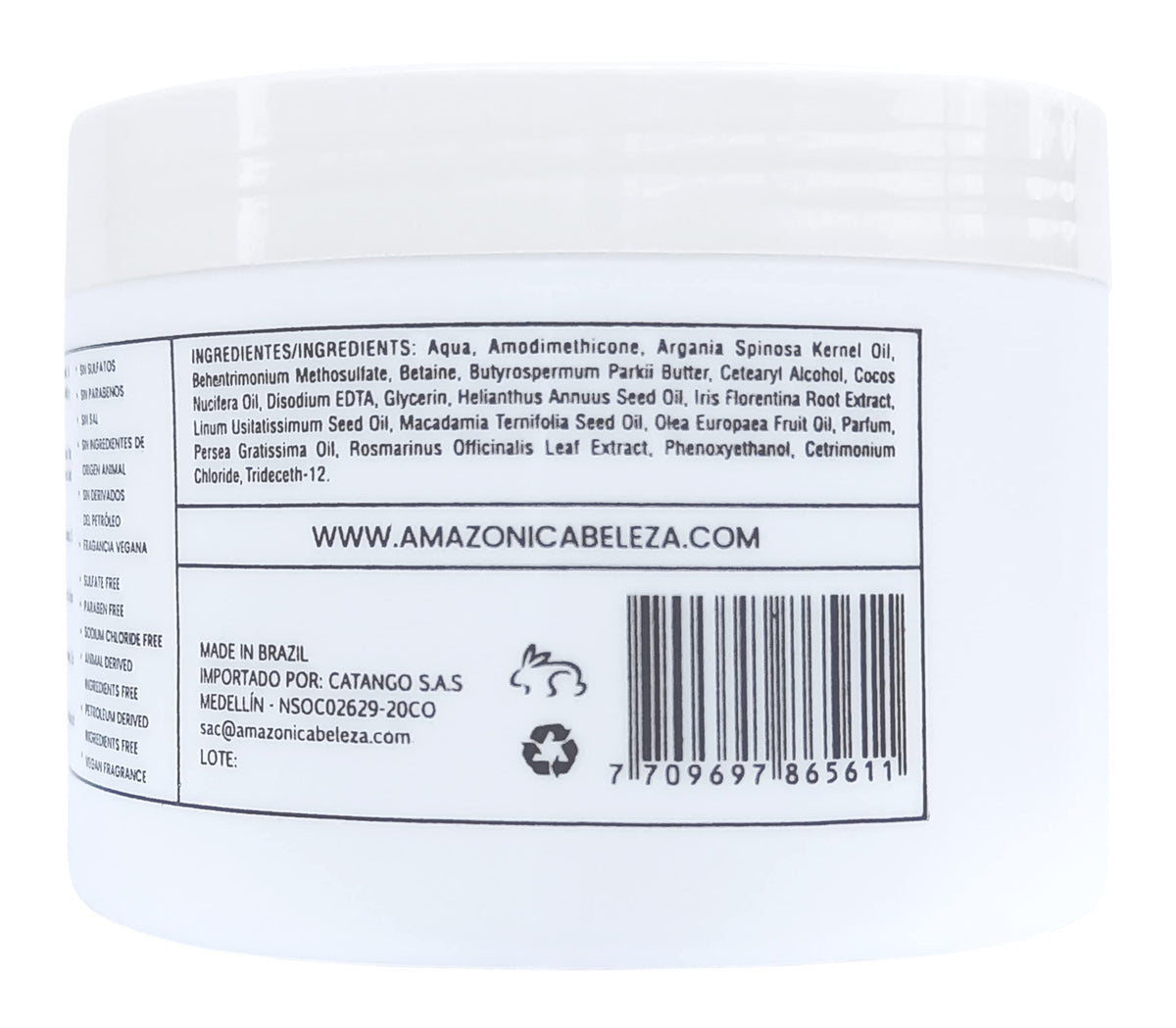 AMAZÓNICA BELEZA AMABELLE Jolly Kids bath-time routine product on shelf for caring kids hair