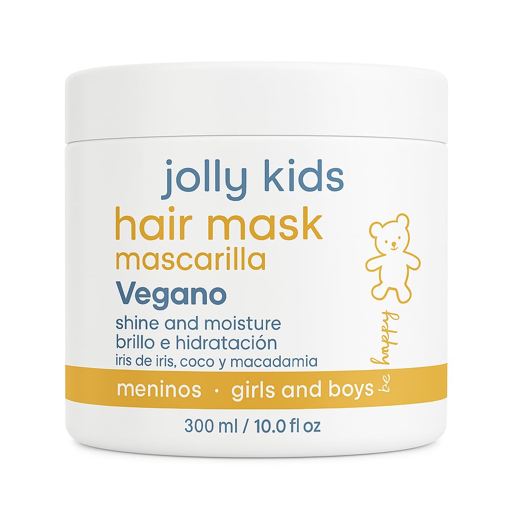 AMAZÓNICA BELEZA AMABELLE Jolly Kids hair mask jar showing creamy formula for soft, nourished hair