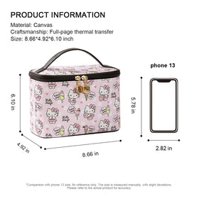 AmBealla bag showcases a cute cat-head double-sided zipper for quick access.
