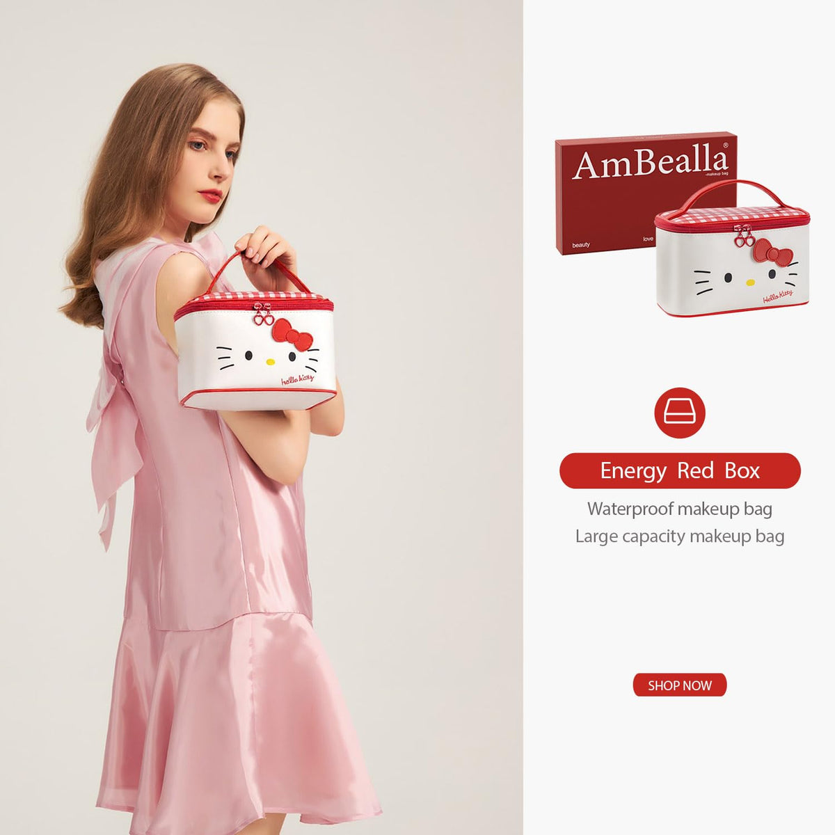 AmBealla cosmetic bag makes a thoughtful gift for birthdays or holidays.