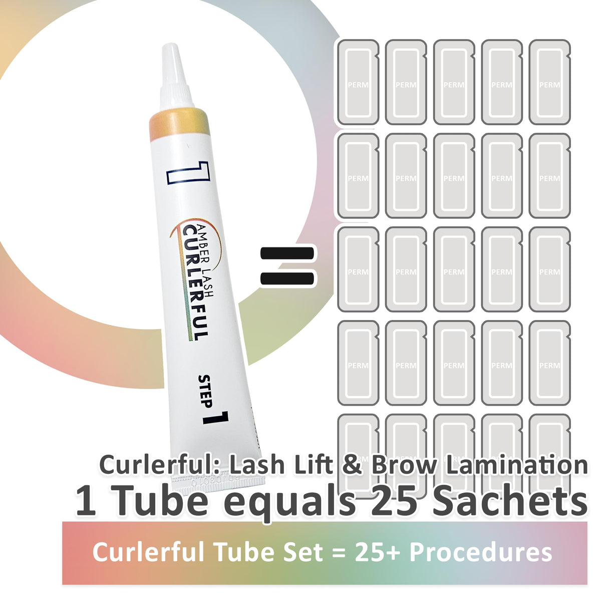 Amber Lash Curlerful brow perm kit for flawless, featherlike brows
